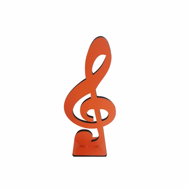 Nota musical colorida
